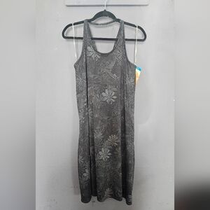 Floral Patterned Sleeveless Dress